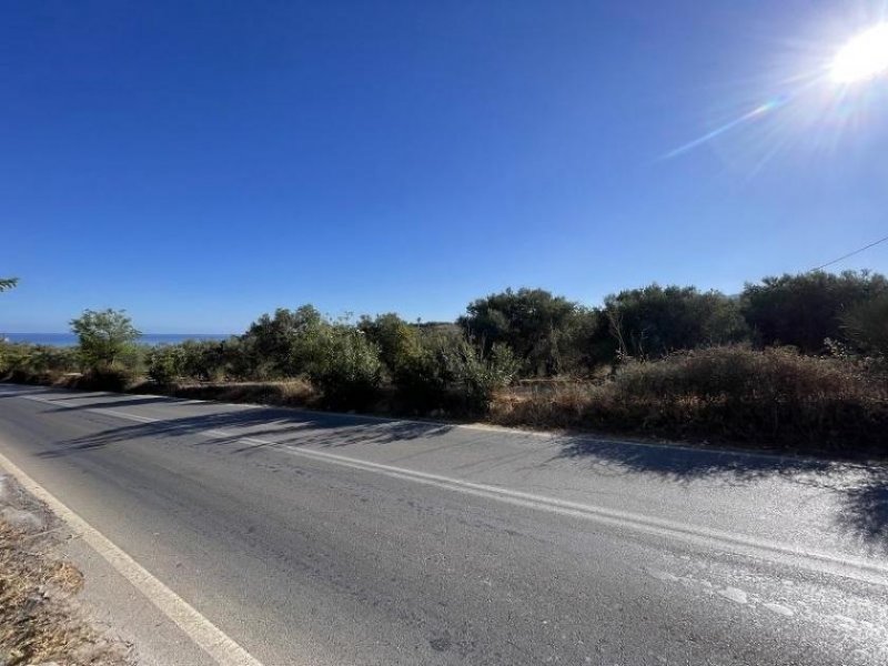 Episkopi bei Chania Kreta, Episkopi: Grundstück mit Meerblick, nahe dem Strand zu verkaufen Grundstück kaufen